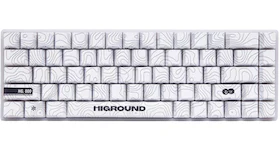 Higround Snowstone Keyboard Black/White