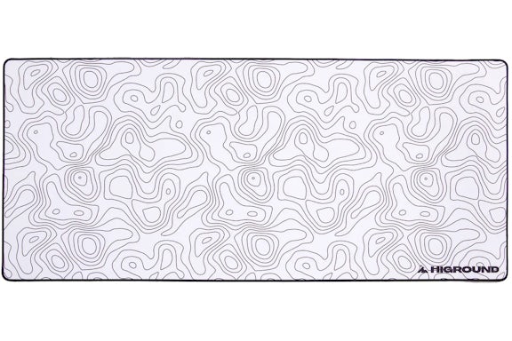 Tapis de souris Higround Snowstone Blanc/Noir