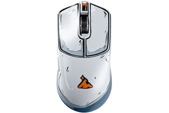 Higround Yuma CELSHADE Kabellose Maus Grau/Orange