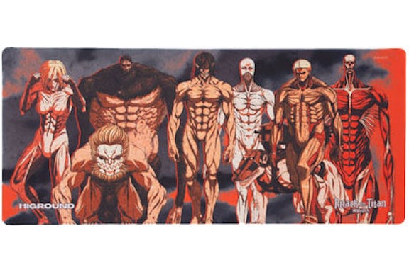 Alfombrilla de ratón Higround x Aot2 All Titans XL