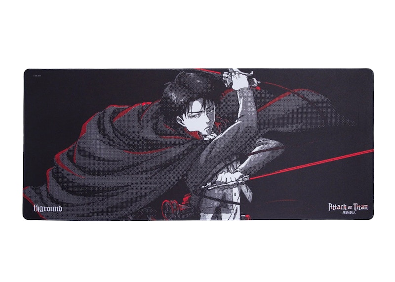 attack on titan levi mousepad