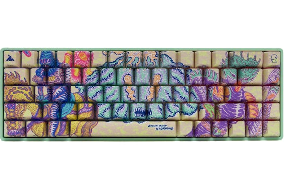 Clavier Higround x Brain Dead Basecamp 65 Vert/Jaune