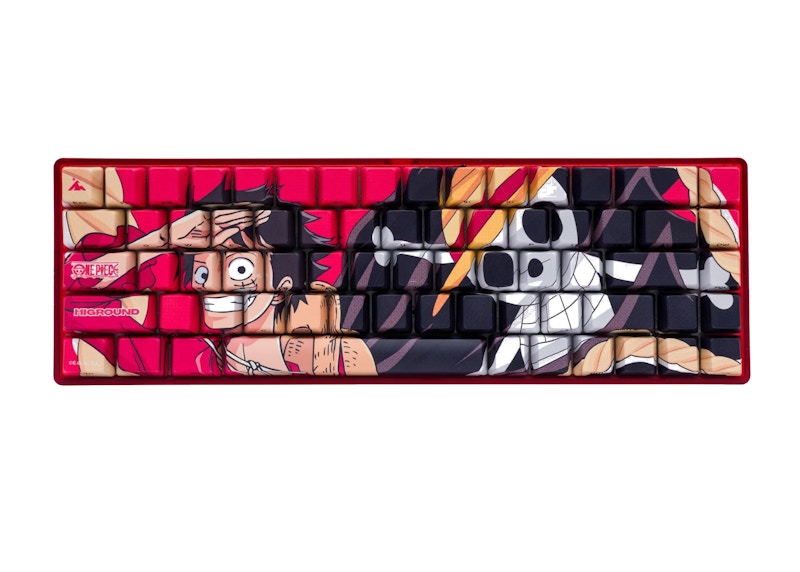 Higround x One Piece Luffy Performance Base65 Keyboard Rot Schwarz DE