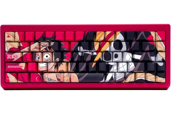 Higround x One Piece Luffy Summit 65 Keyboard Red/Black