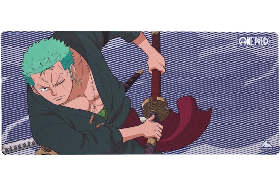 Higround x One Piece Zoro Blu Tappetino per mouse Tappetino per mouse Verde/Viola