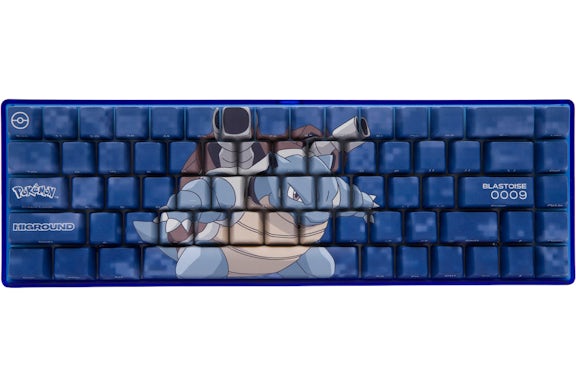 Higround x Pokemon Blastoise Basecamp 65-Tastatur