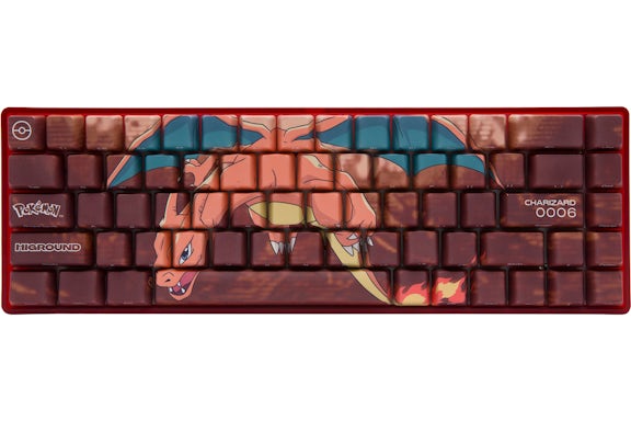 Higround x Pokemon Charizard Basecamp 65-Tastatur