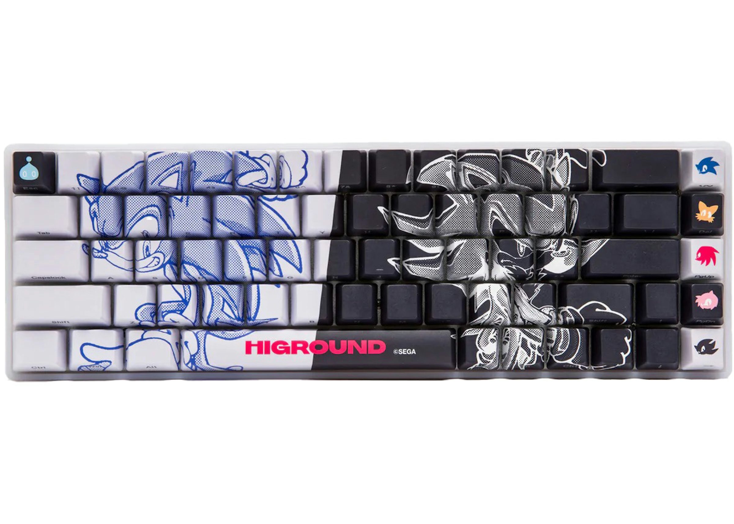 Higround x Sonic the Hedgehog Adventure Keyboard Gray/Black - US