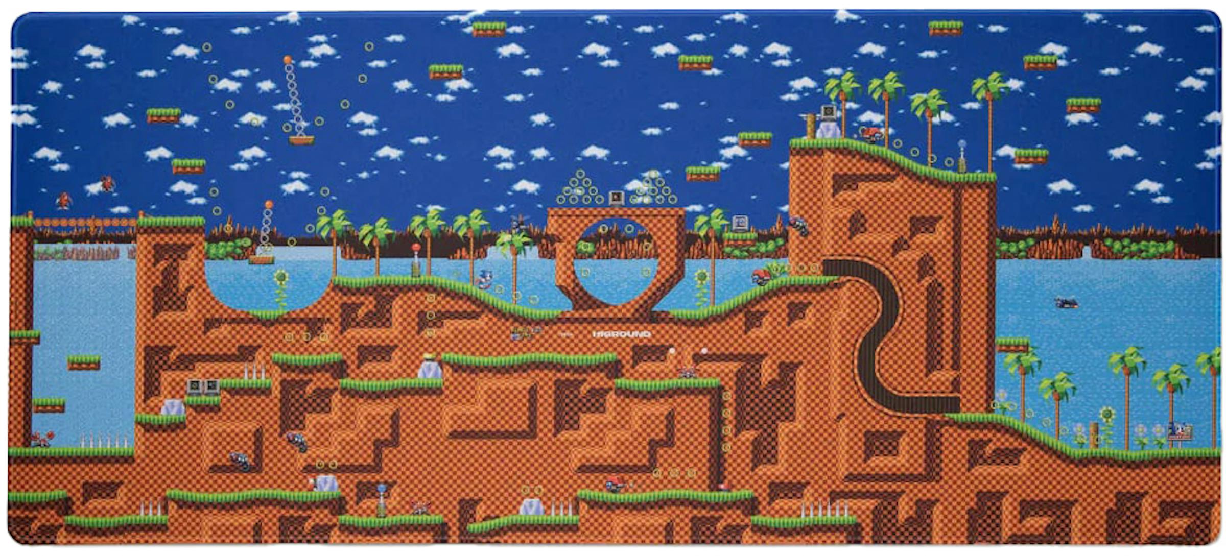 Higround x Sonic the Hedgehog Green Hill Zone Mousepad Blue/Brown