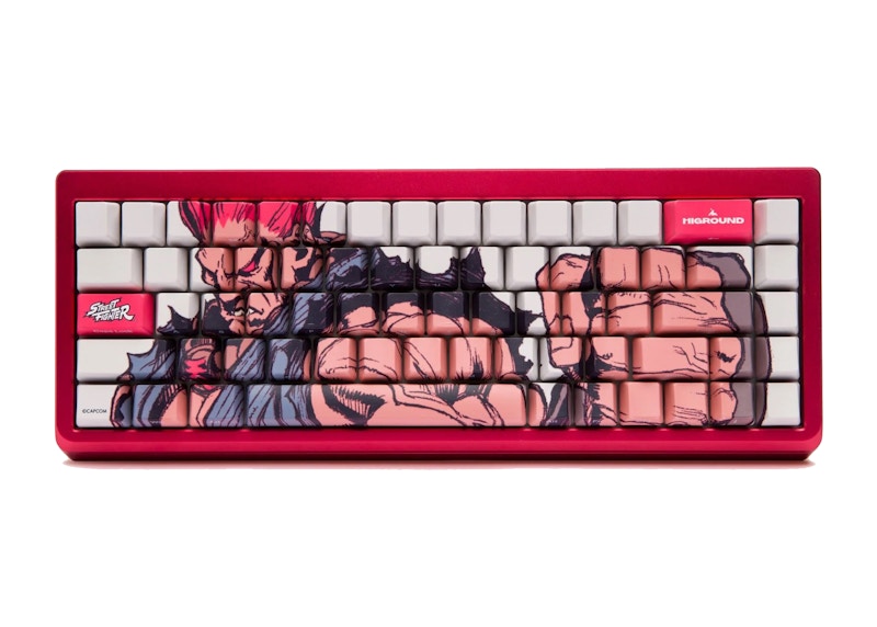 Higround x Street Fighter 65 Keycap Set - Akuma - Limited