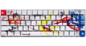 Higround x Street Fighter Ryu vs Chun-Li Basecamp 65 Keyboard White/Blue