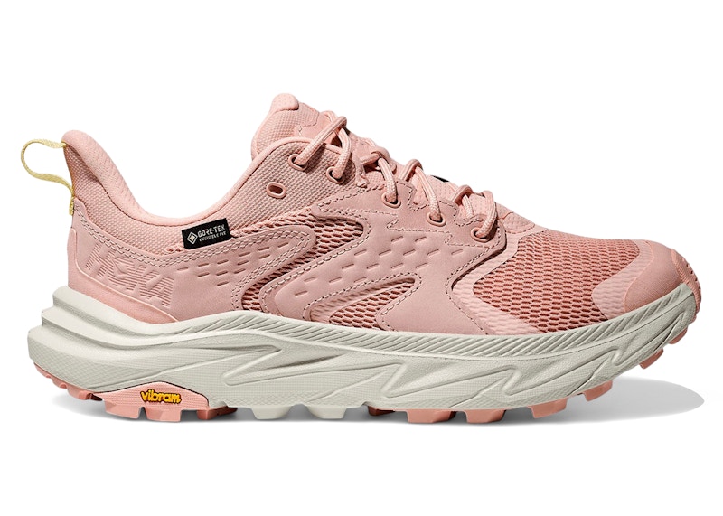 Pre-owned Hoka Anacapa 2 Low Goretex (women's) Sneakers In Rose Latte/truffle Salt