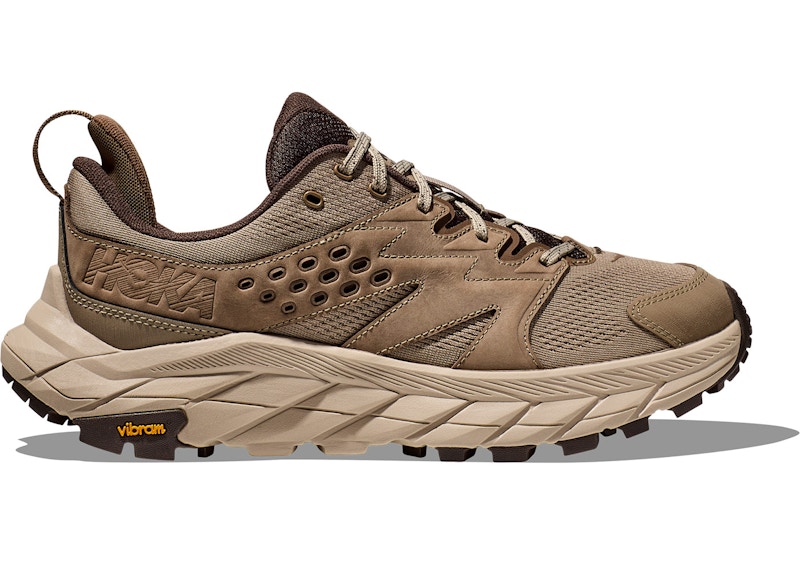 HOKA Men's Anacapa Breeze Low Hiking Shoes in Dune/Oxford Tan - 1127920-DOTN