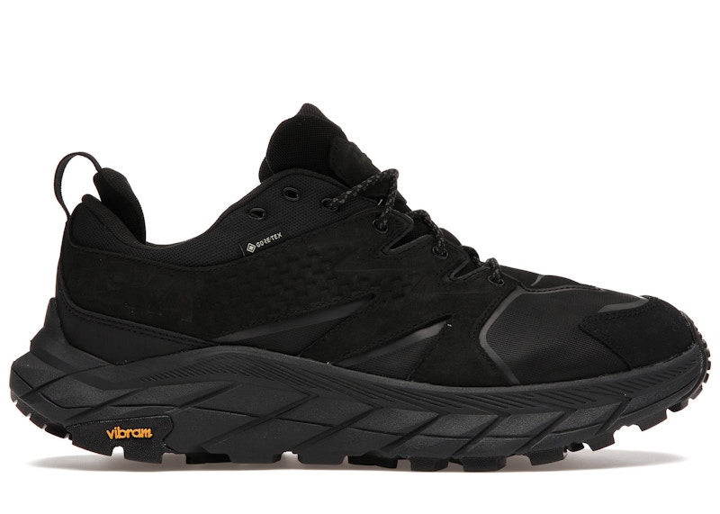 HOKA ONE ONE ANACAPA LOW GTX BLACK - スニーカー