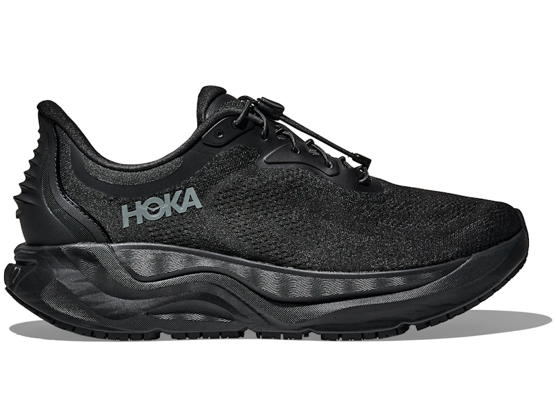 Men's Hoka One One Arahi SR Sneakers in Black