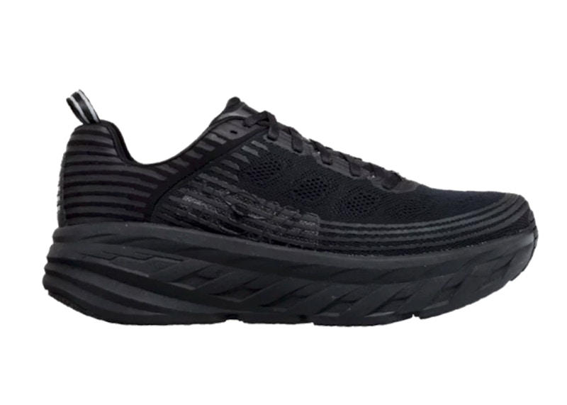 Hoka One One Bondi 6 Triple Black 男士- 1019269-BBLC - TW