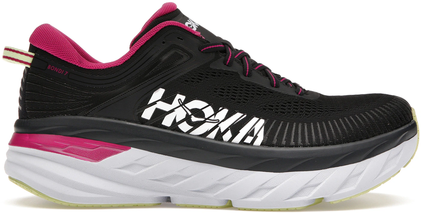 Hoka Bondi 7 Road Running Shoes - Women's, Blue Graphite / Festival  Fuchsia, 10 US, Medium, 1110519-BGFF-10 — Womens Shoe Size: 10 US, Gender:  Female