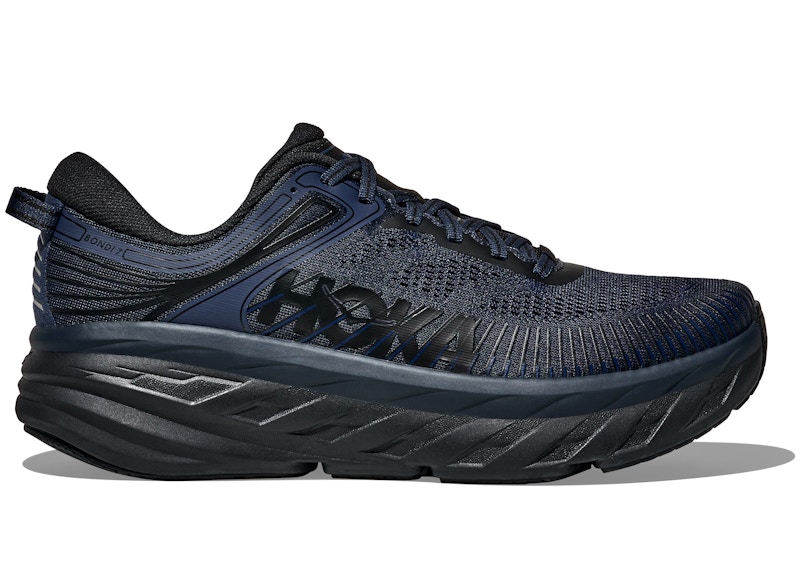Hoka One One Bondi 7 Varsity Navy Black Men's - 1110518-VCK - US