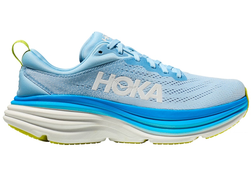 Hoka One One Bondi 8 Airy Blue Diva Blue Men's - 1123202-ABDB - US