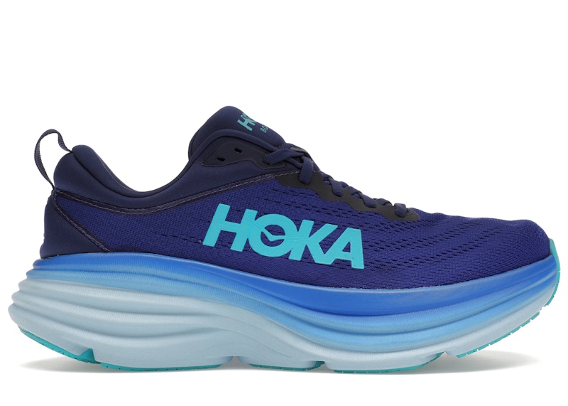 Hoka One One Bondi 8 Bellwether Blue Men's - 1123202-BBBG - GB