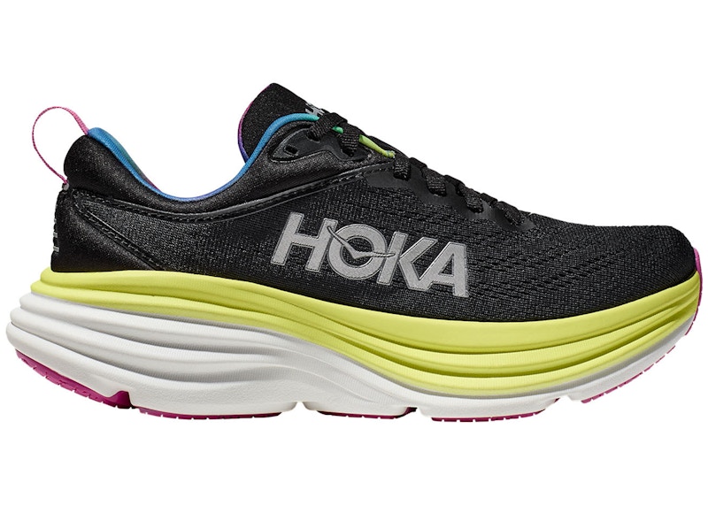 Hoka One One Bondi 8 Black Citrus Men's - 1123202-BCGL - US