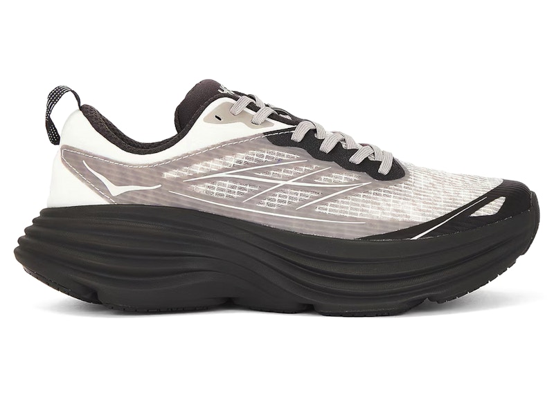 Hoka One One Bondi 8 Caged Grout Carbon Black