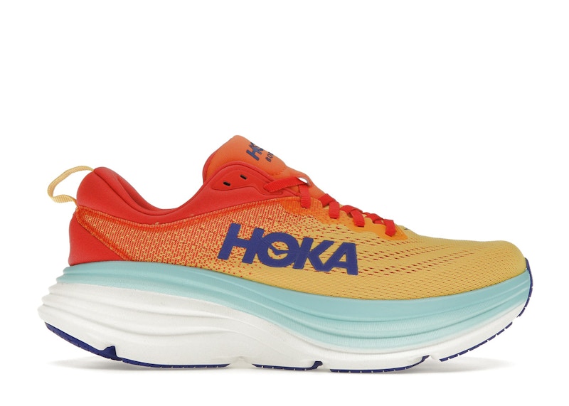 ☆HOKA☆ Women's Bondi 8 Series Cloudless 1127952CRSCL 11279 WMNS) HOKA ONE ONE Bondi 8 'Cerise Cloudless' 1127952-CRSCL