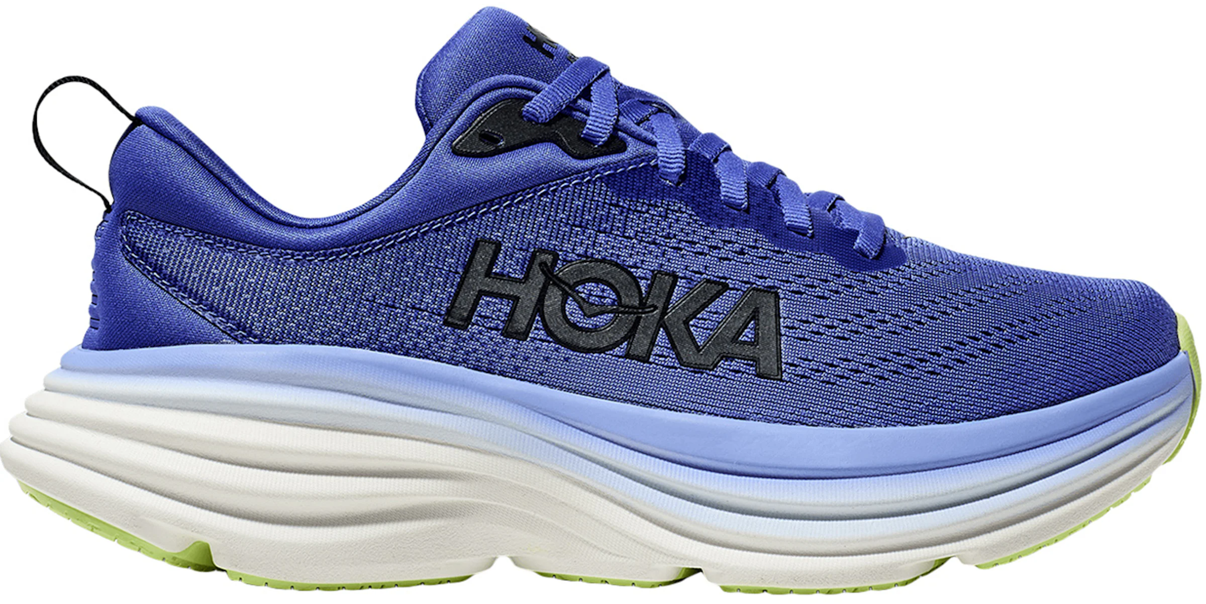 HOKA ONE ONE Bondi 8 Womens Shoes Size 8, Color: Outer Space/Bellwether Blue