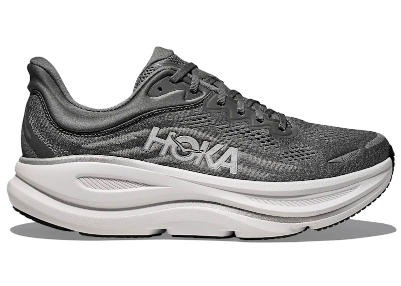 Hoka One One Bondi 9 Asteroid Silver