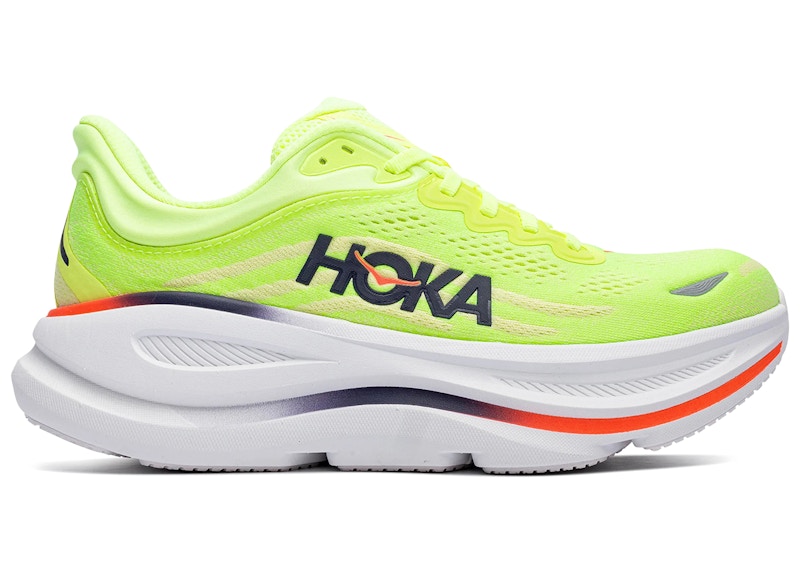 Hoka One One Bondi 9 Neon Yuzu Sunlight