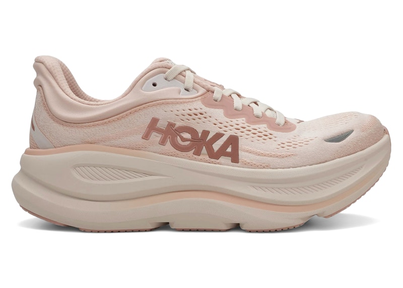 Hoka One One Bondi 9 Rose Latte Rose Cream (Women's