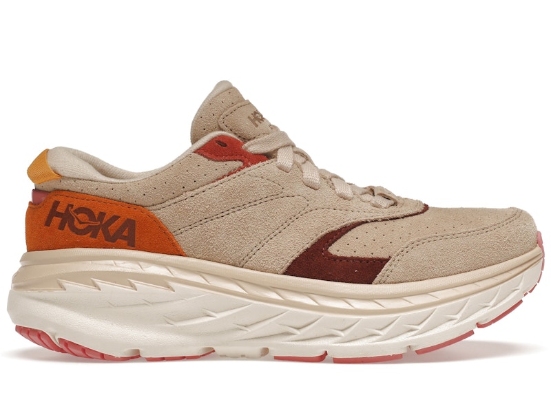 Hoka One One Bondi L Suede Shifting Sand メンズ - 1124631 - JP