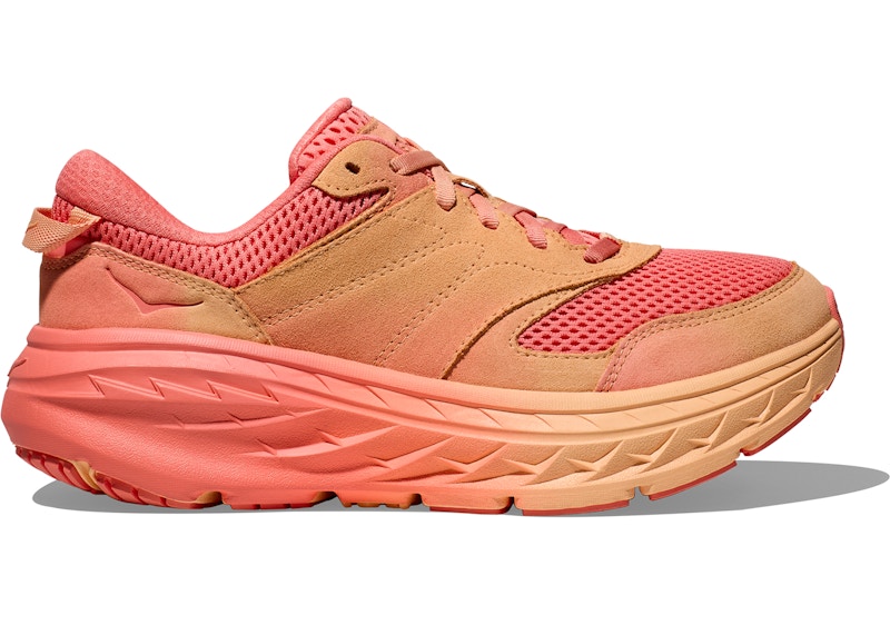 Hoka One One Bondi L Vibrant Bloom Cantaloupe