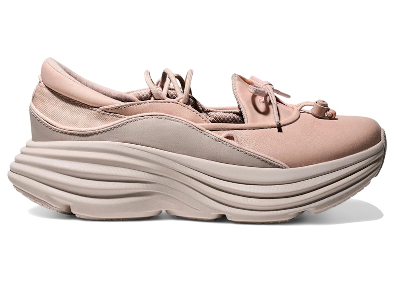 Hoka One One Bondi Mary Jane Beech Wood Stucco