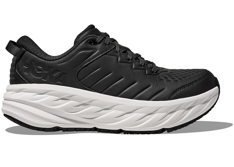 Hoka One One Bondi SR Carbon Black White Men's - 1110520-CKW