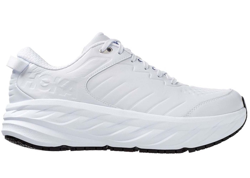 Hoka One One Bondi SR White Men's - 1110520-WWH - US