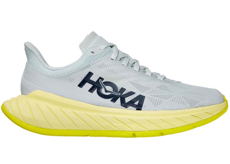 Hoka One One Carbon X 2 Blue Flower Luminary Green (Women's