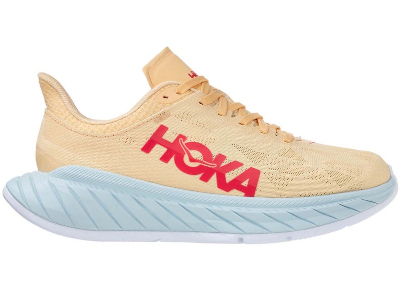 Pre-owned Hoka Carbon X 2 (women's) Sneakers In Impala/paradise Pink