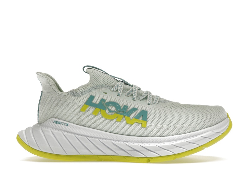 Pre-owned Hoka Carbon X 3 (women's) Sneakers In Billowing Sail/evening Primrose In Multi
