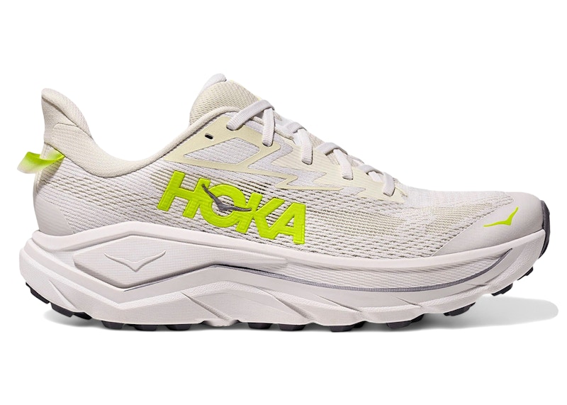 Hoka One One Challenger 8 White Neon Citrus メンズ - 1168716