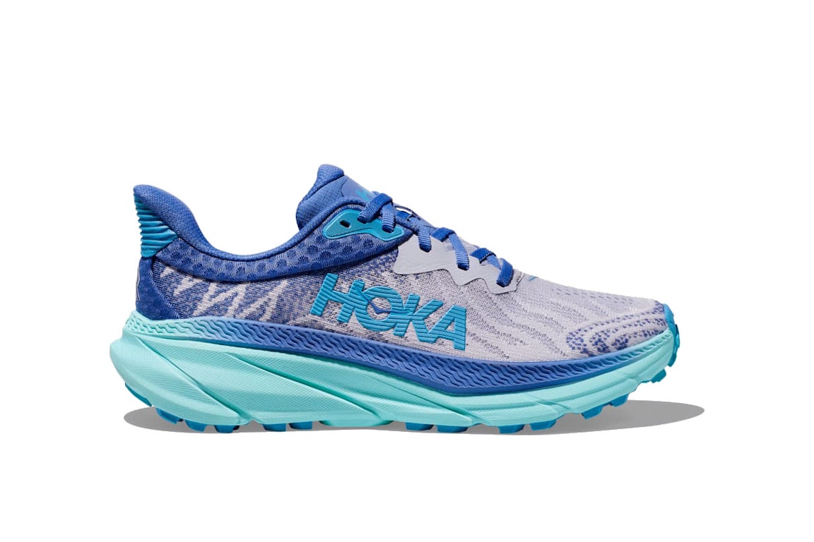 Pre-owned Hoka One One Challlenger Atr 7 Ether Cosmos (women's) In Ether/cosmos