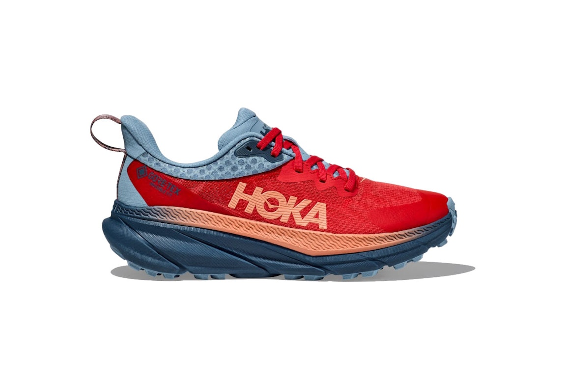Pre-owned Hoka One One Challlenger Atr 7 Gtx Cerise Real Teal (women's) In Cerise/real Teal