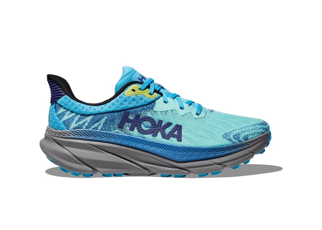 Pre-owned Hoka One One Challlenger Atr 7 Swim Day Cloudless In Swim Day/cloudless
