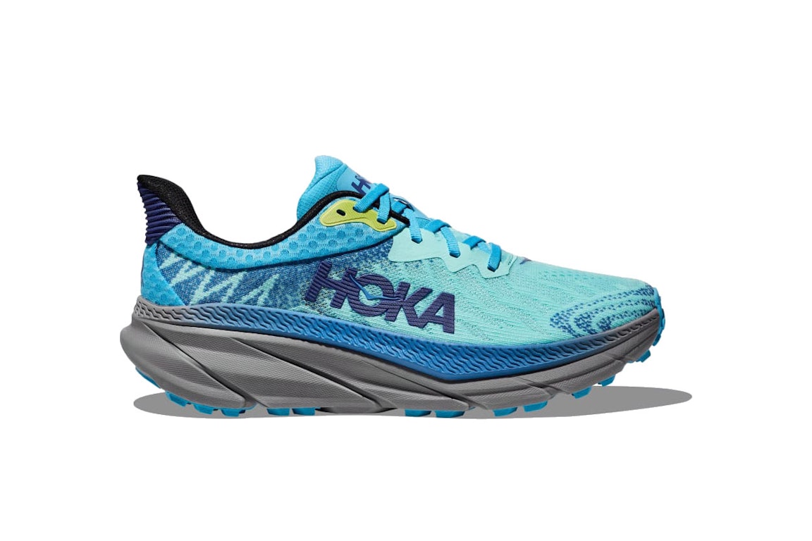 Pre-owned Hoka One One Challlenger Atr 7 Swim Day Cloudless In Swim Day/cloudless