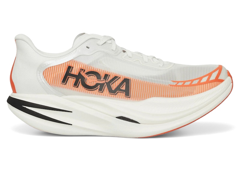 HOKA Cielo X1 2.0 Race Shoes in Frost/Lava - 1162053-FLV