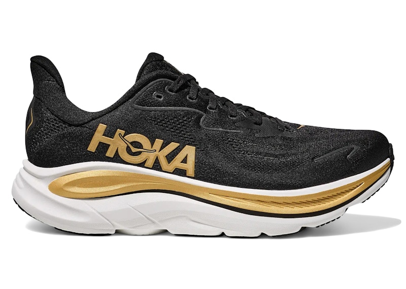 HOKA ONE ONE Clifton 10 ブラック 9D Hoka One One Clifton 10 Black Men's - 1162030-BBLC - US