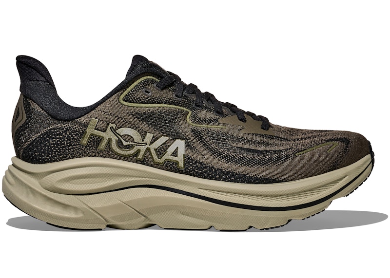 Hoka One One Clifton 10 Dark Roast Black