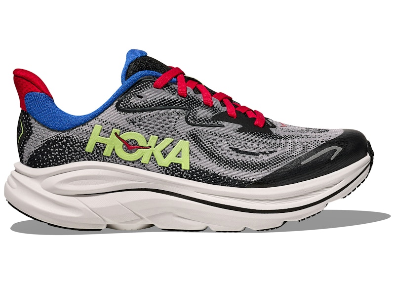 Hoka One One Clifton 10 Foggy Grey Black (GS)