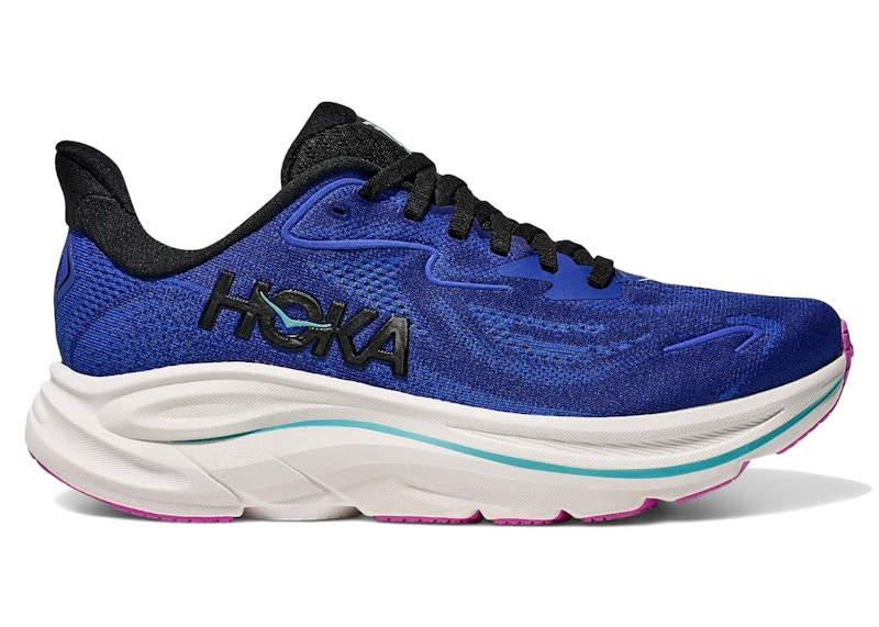Pre-owned Hoka Clifton 10 (women's) Sneakers In Night Sky Blue/ultramarine