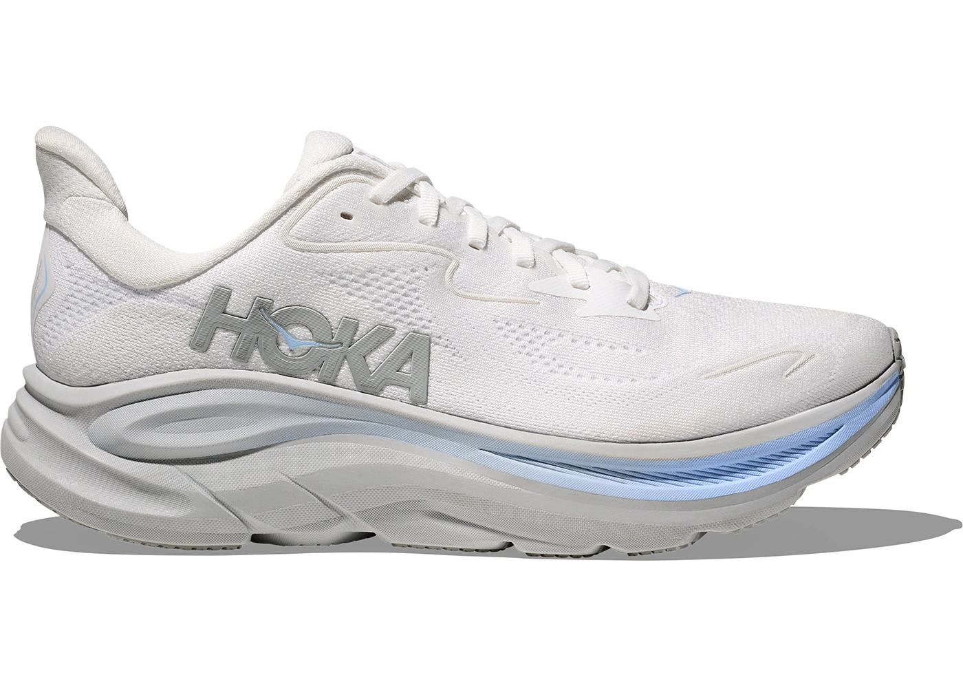 Hoka One One Clifton 10 White Glacier Blue Men's 1162030-WTGL GB